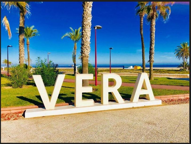 Apartamento Primera Linea De Playa- VERA Exterior foto